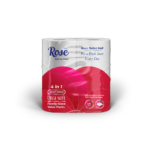 Rose Toilet Roll 4 velvet